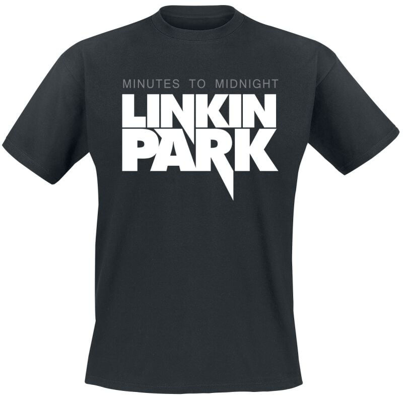 T-Shirt Manches courtes  de Linkin Park - Minutes to midnight - S à XXL - pour Homme - noir - Linkin Park