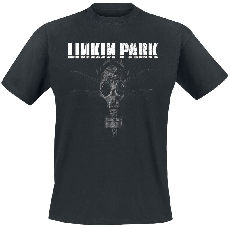 T-Shirt Manches courtes  de Linkin Park - Gas Mask - S à XXL - pour Homme - noir - Linkin Park