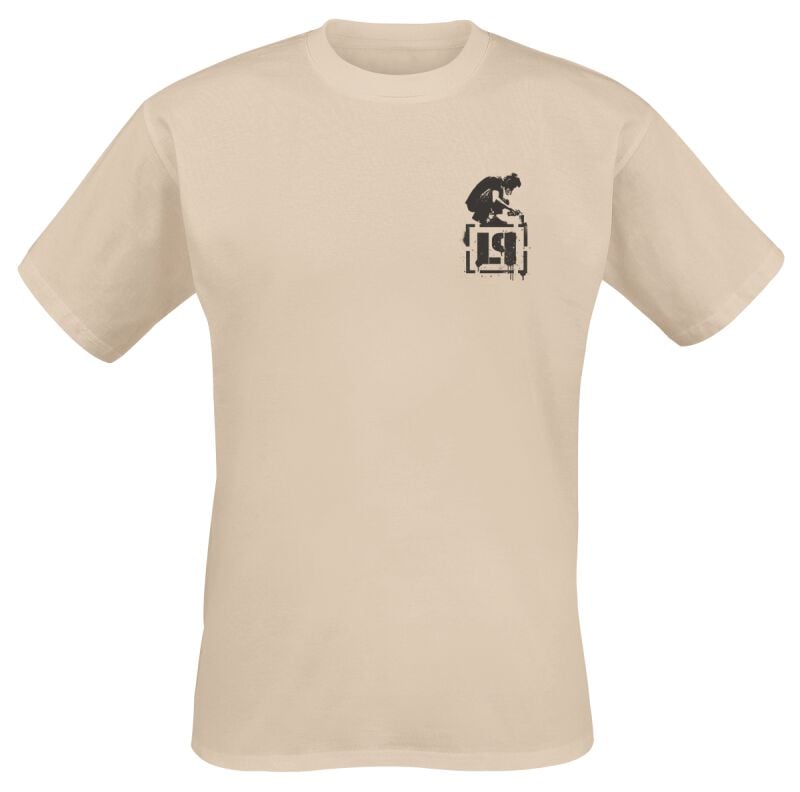 T-Shirt Manches courtes  de Linkin Park - Meteora Spray - S à 5XL - pour Homme - sable - Linkin Park