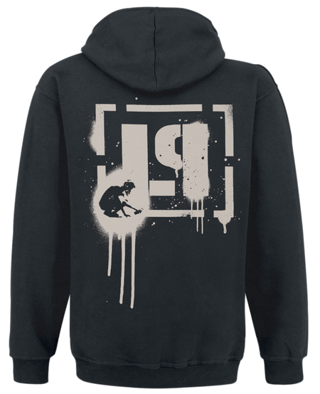 Sweat-shirt à capuche  de Linkin Park - Meteora Spray - S à XXL - pour Homme - noir - Linkin Park - View 2