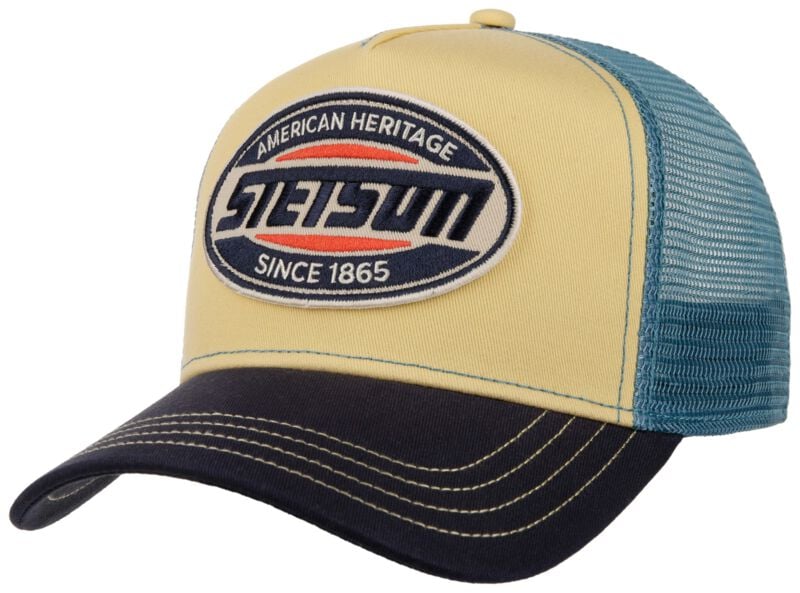 Casquette  de Stetson - Trucker Cap High Speed - pour Unisexe - noir/jaune - Stetson