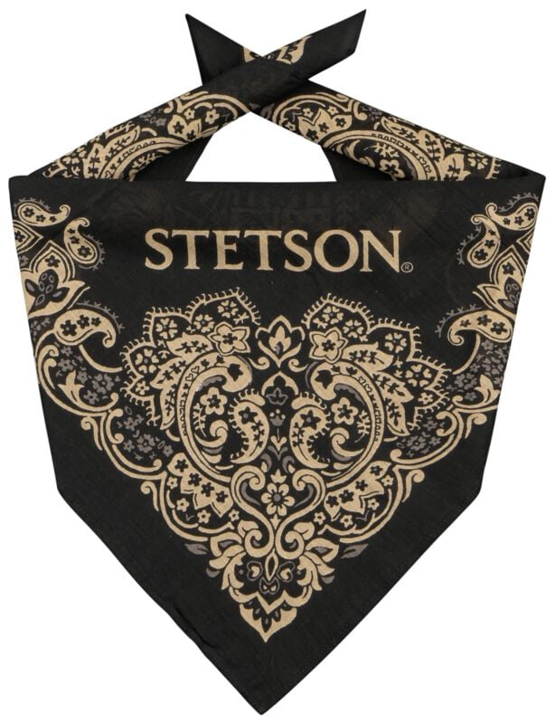 Bandana  de Stetson - Bandana Cotton - pour Unisexe - noir - Stetson
