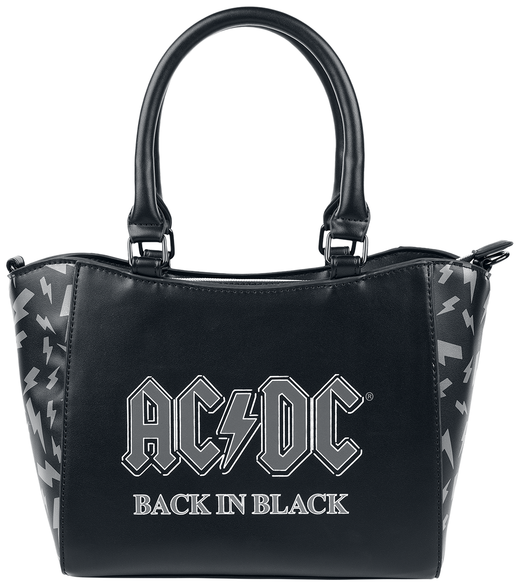 Sac à main  de AC/DC - Back in Black - pour Femme - noir/gris - AC/DC - View 2
