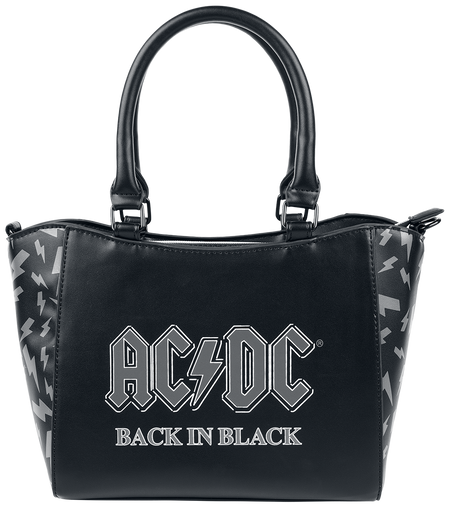 Sac à main  de AC/DC - Back in Black - pour Femme - noir/gris - AC/DC - View 2