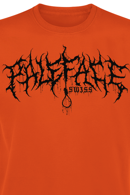 T-Shirt Manches courtes  de Paleface Swiss - Logo - S à XXL - pour Homme - orange - Paleface Swiss - View 2