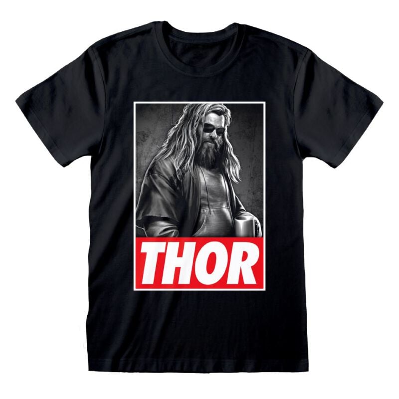 T-Shirt Manches courtes Disney de Thor - Thor Photo - S à M - pour Homme - noir - Thor