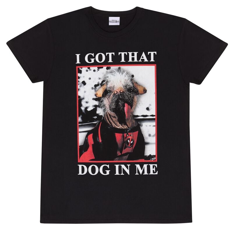T-Shirt Manches courtes Disney de Deadpool - 3 - Deadpool & Wolverine - Got That Dog - S à XXL - pour Homme - noir - Deadpool