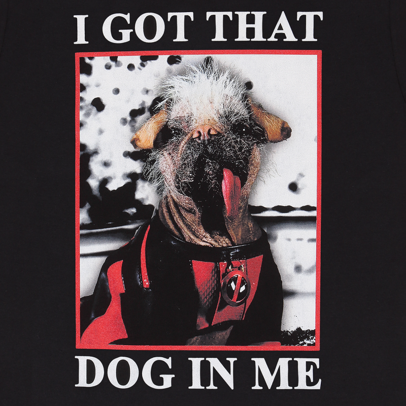 T-Shirt Manches courtes Disney de Deadpool - 3 - Deadpool & Wolverine - Got That Dog - S à XXL - pour Homme - noir - Deadpool - View 2