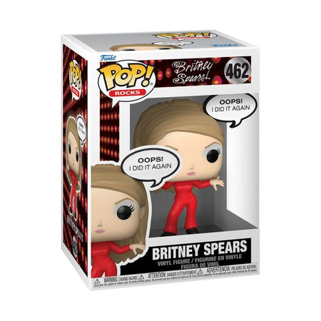 Britney Spears - Oops. I Did It Again (Sayings) Vinyl Figur 462 - Funko Pop! - Funko Shop Europe - Britney Spears