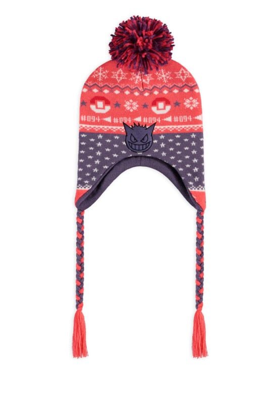 Bonnet Gaming de Pokémon - Gengar Sherpa - pour Unisexe - lilas - Pokémon