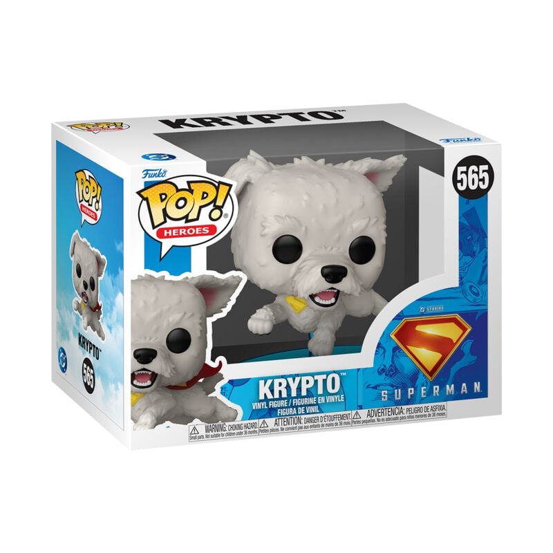 Superman - Krypto - Funko Pop! n°565 - Funko Pop! - Funko Shop Europe - Superman