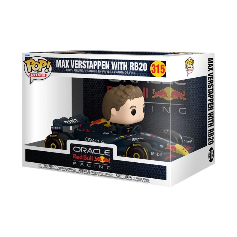Formel 1 - Max Verstappen avec RB20 (Pop! Rides Super Deluxe) - Funko Pop! n°315 - Funko Pop! - Funko Shop Europe - Formel 1