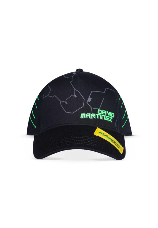 Casquette Gaming de Cyberpunk - Edgerunners - David - pour Unisexe - noir - Cyberpunk