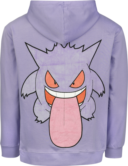 Sweat-shirt zippé à capuche Gaming de Pokémon - Ectoplasma - S à XL - pour Homme - lilas - Pokémon - View 2