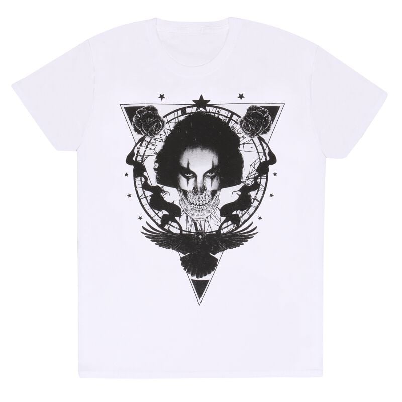 T-Shirt Manches courtes  de The Crow - The Crow - Gothic Dream - S à XXL - pour Homme - blanc - The Crow