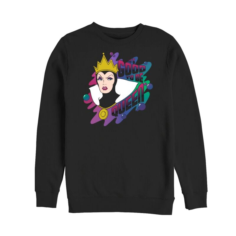 Sweat-shirt Disney de Blanche-Neige Et les Sept Nains - Good To Be Queen - S à XL - pour Femme - noir - Blanche-Neige Et les Sept Nains
