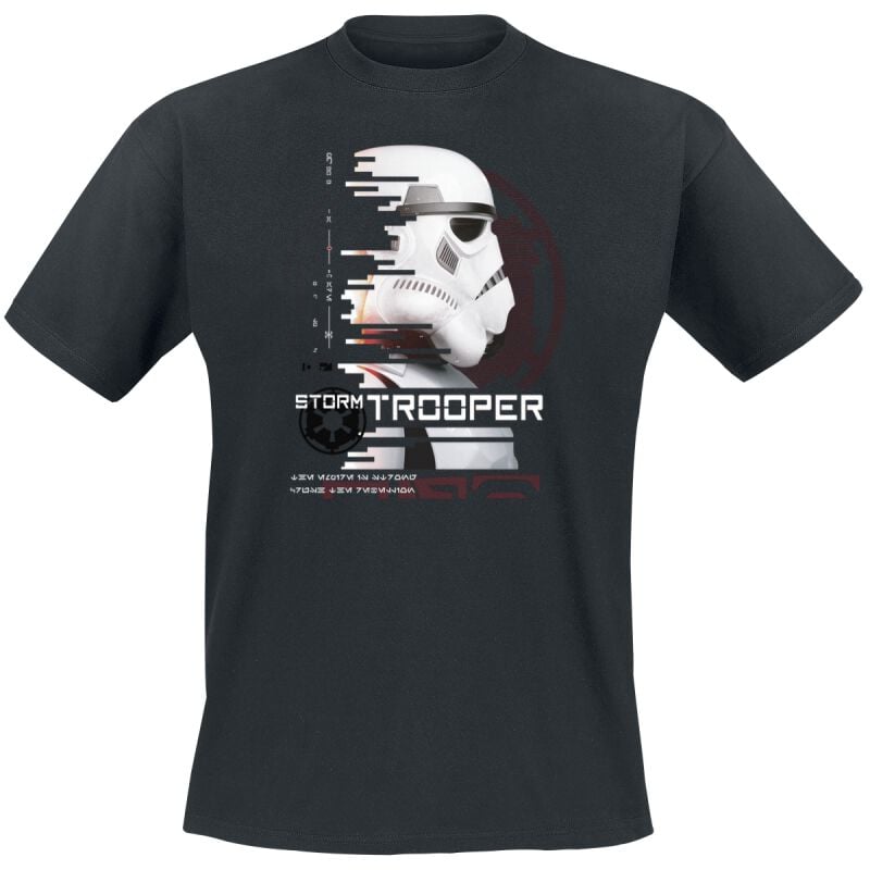T-Shirt Manches courtes Disney de Star Wars - Andor - Storm Trooper - S à 3XL - pour Homme - noir - Star Wars
