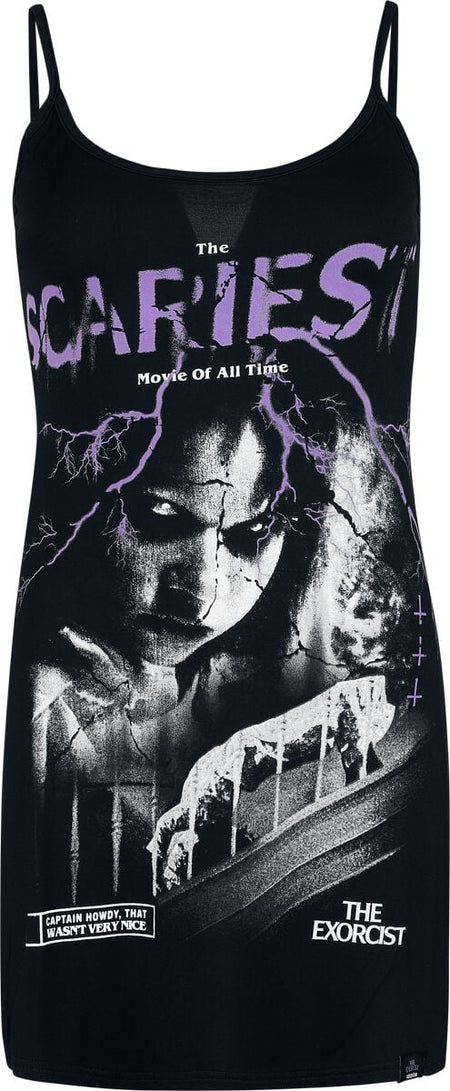 Robe courte Gothic de The Exorcist by Killstar - Demons Exist Longe Dress - XS à 4XL - pour Femme - noir - The Exorcist by Killstar