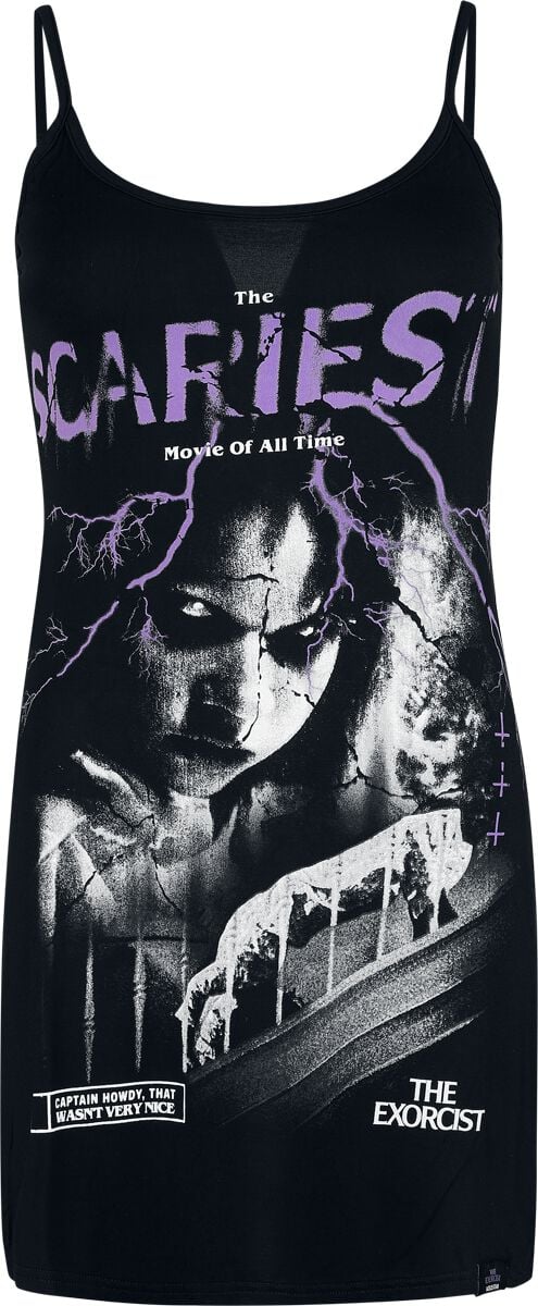 Robe courte Gothic de The Exorcist by Killstar - Demons Exist Longe Dress - XS à 4XL - pour Femme - noir - The Exorcist by Killstar