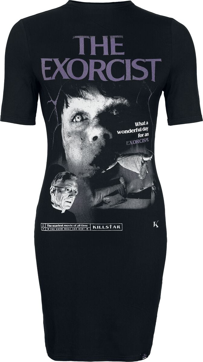 Robe courte Gothic de The Exorcist by Killstar - Excorcised Soul Dress - XS à XXL - pour Femme - noir - The Exorcist by Killstar