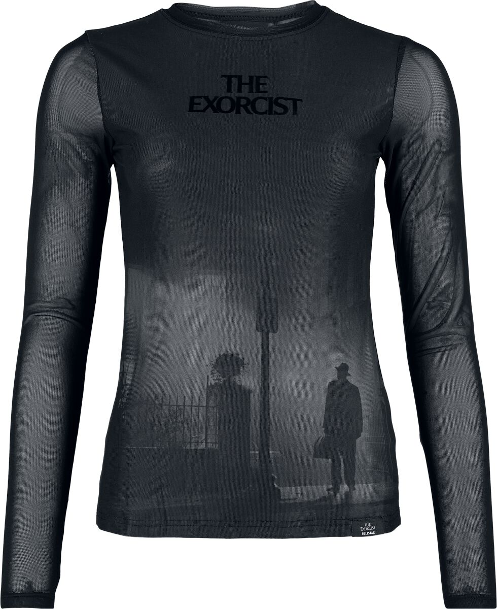 T-shirt manches longues Gothic de The Exorcist by Killstar - Longsleeve Top - XS à 4XL - pour Femme - noir/gris - The Exorcist by Killstar