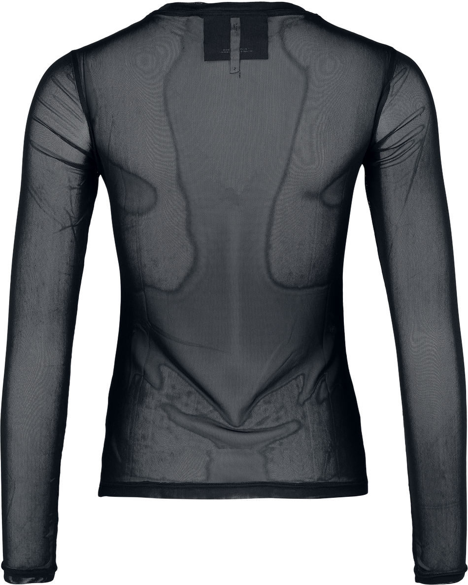 T-shirt manches longues Gothic de The Exorcist by Killstar - Longsleeve Top - XS à 4XL - pour Femme - noir/gris - The Exorcist by Killstar - View 2