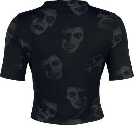 T-Shirt Manches courtes Gothic de The Exorcist by Killstar - Pazuzu Top - S à 3XL - pour Femme - noir/gris - The Exorcist by Killstar - View 2