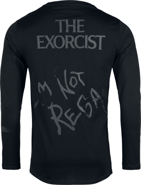 T-shirt manches longues Gothic de The Exorcist by Killstar - I'm Not Regan Long Sleeved T-Shirt - XS à 4XL - pour Homme - noir - The Exorcist by Killstar - View 2