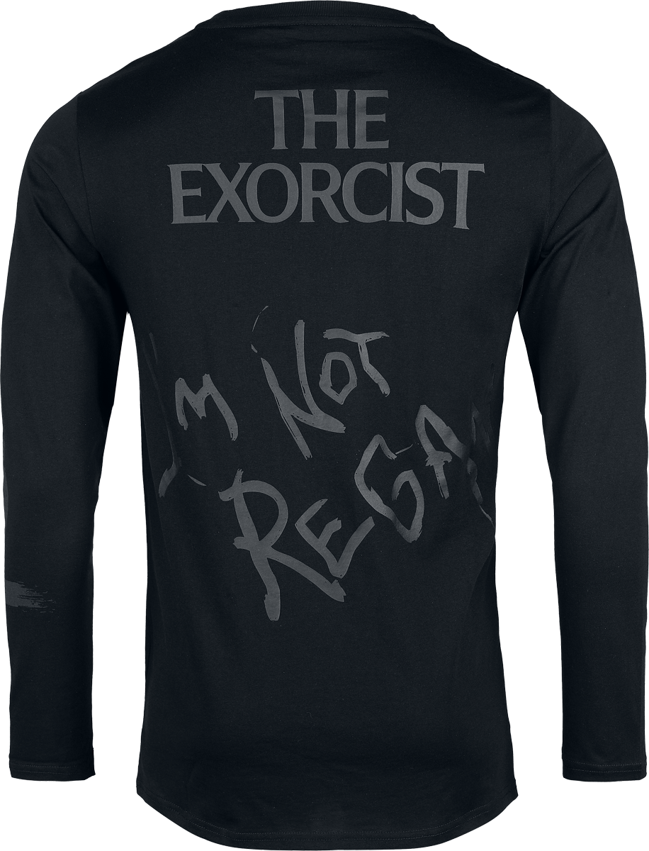 T-shirt manches longues Gothic de The Exorcist by Killstar - I'm Not Regan Long Sleeved T-Shirt - XS à 4XL - pour Homme - noir - The Exorcist by Killstar - View 2