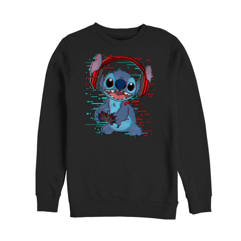 Sweat-shirt Disney de Lilo & Stitch - Stitch Games - S à 3XL - pour Femme - noir - Lilo & Stitch
