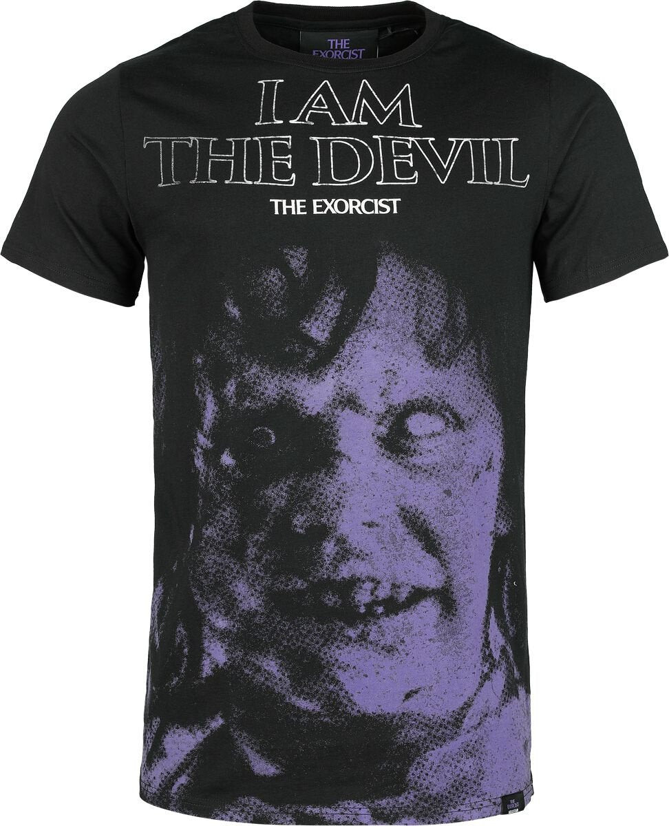 T-Shirt Manches courtes Gothic de The Exorcist by Killstar - Power Of The Devil T-Shirt - XS à 4XL - pour Homme - noir - The Exorcist by Killstar