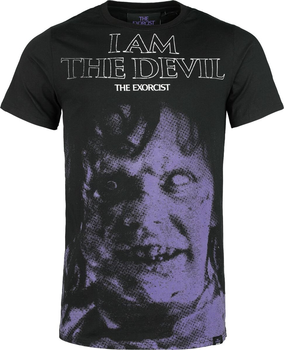 T-Shirt Manches courtes Gothic de The Exorcist by Killstar - Power Of The Devil T-Shirt - XS à 4XL - pour Homme - noir - The Exorcist by Killstar