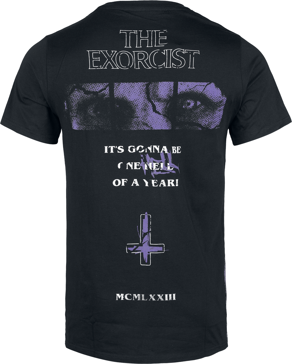 T-Shirt Manches courtes Gothic de The Exorcist by Killstar - Power Of The Devil T-Shirt - XS à 4XL - pour Homme - noir - The Exorcist by Killstar - View 2