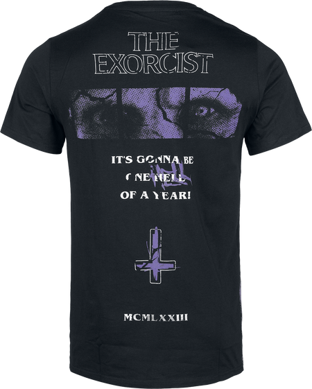 T-Shirt Manches courtes Gothic de The Exorcist by Killstar - Power Of The Devil T-Shirt - XS à 4XL - pour Homme - noir - The Exorcist by Killstar - View 2
