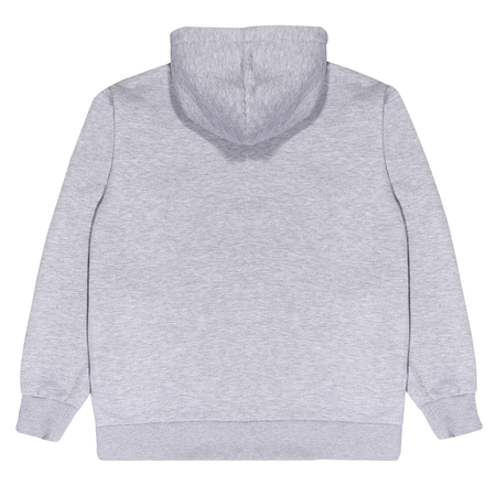 Sweat-shirt à capuche  de Harry Potter - Emblème Poudlard - S à XXL - pour Homme - gris chiné - Harry Potter - View 2