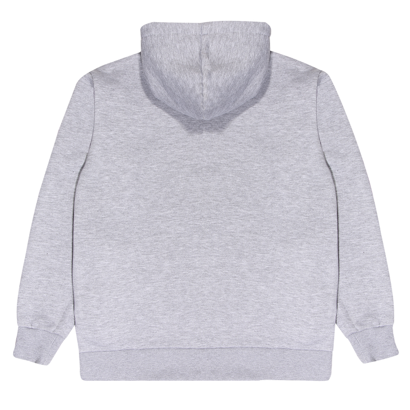 Sweat-shirt à capuche  de Harry Potter - Emblème Poudlard - S à XXL - pour Homme - gris chiné - Harry Potter - View 2