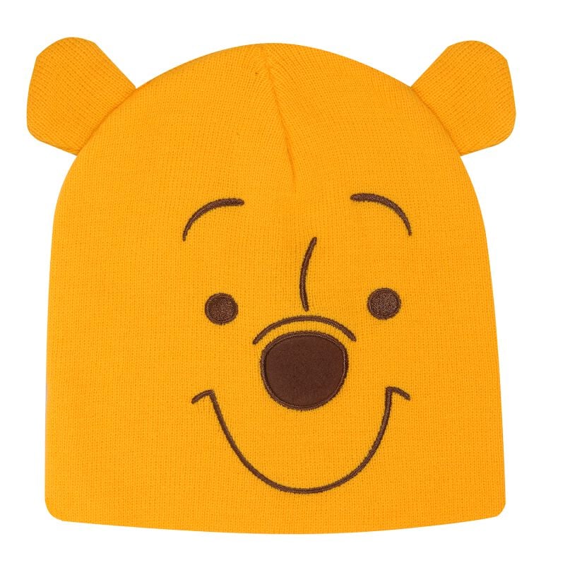 Bonnet Disney de Winnie L'Ourson - Pooh Face - pour Femme - jaune - Winnie L'Ourson