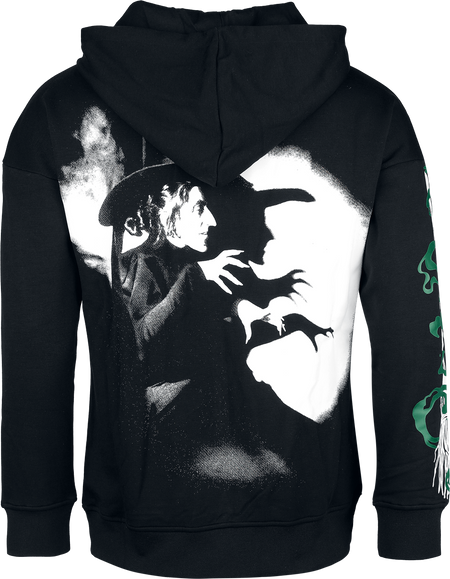 Sweat-shirt zippé à capuche Gothic de Le Magicien d'Oz par Killstar - The Witch is Dead - Sweat à Capuche - XS à M - pour Homme - noir - Le Magicien d'Oz par Killstar - View 2