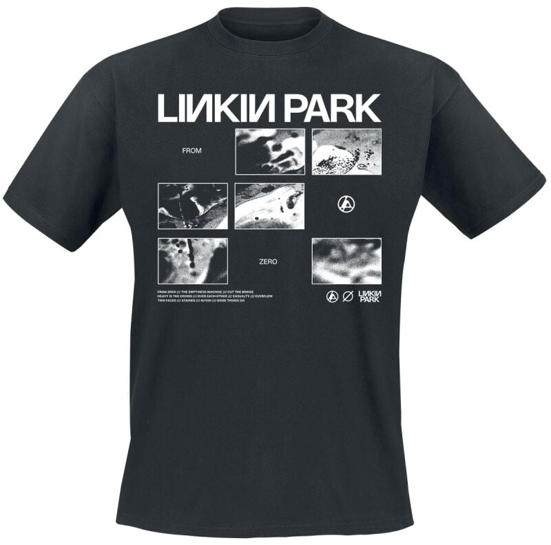 T-Shirt Manches courtes  de Linkin Park - From Zero Block - S à 5XL - pour Homme - noir - Linkin Park