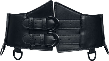 Harnais Gothic de KIHILIST by KILLSTAR - Grin And Sin Harness - pour Femme - noir - KIHILIST by KILLSTAR