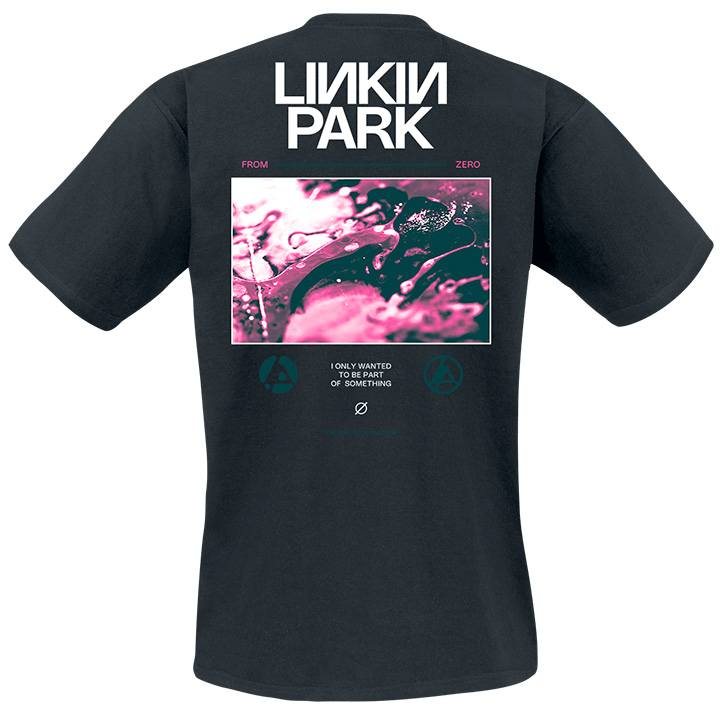 T-Shirt Manches courtes  de Linkin Park - From Zero Of Something - S à 3XL - pour Homme - noir - Linkin Park - View 2