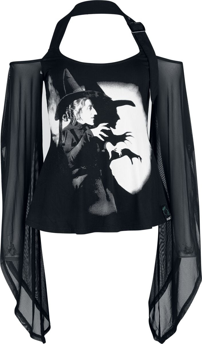 Top Gothic de Le Magicien d'Oz par Killstar - The Witch is Dead - Haut - XS à 3XL - pour Femme - noir - Le Magicien d'Oz par Killstar