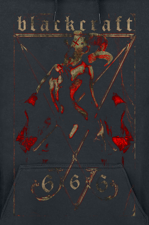 Sweat-shirt à capuche Gothic de Blackcraft Cult - Lucifers Dream Hoodie - L - pour Homme - noir - Blackcraft Cult - View 2