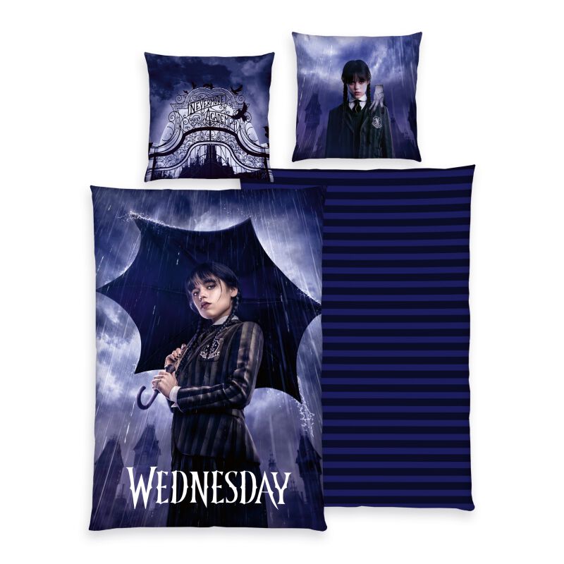 Parure de lit  de Wednesday - Umbrella - pour Indifférent - multicolore - Wednesday