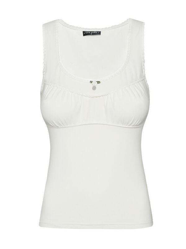 Top  de Vive Maria - Summer Lolita - Débardeur - XS à XXL - pour Femme - crème - Vive Maria