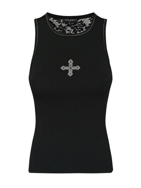 Top  de Vive Maria - Holy Summer Top - S à XXL - pour Femme - noir - Vive Maria