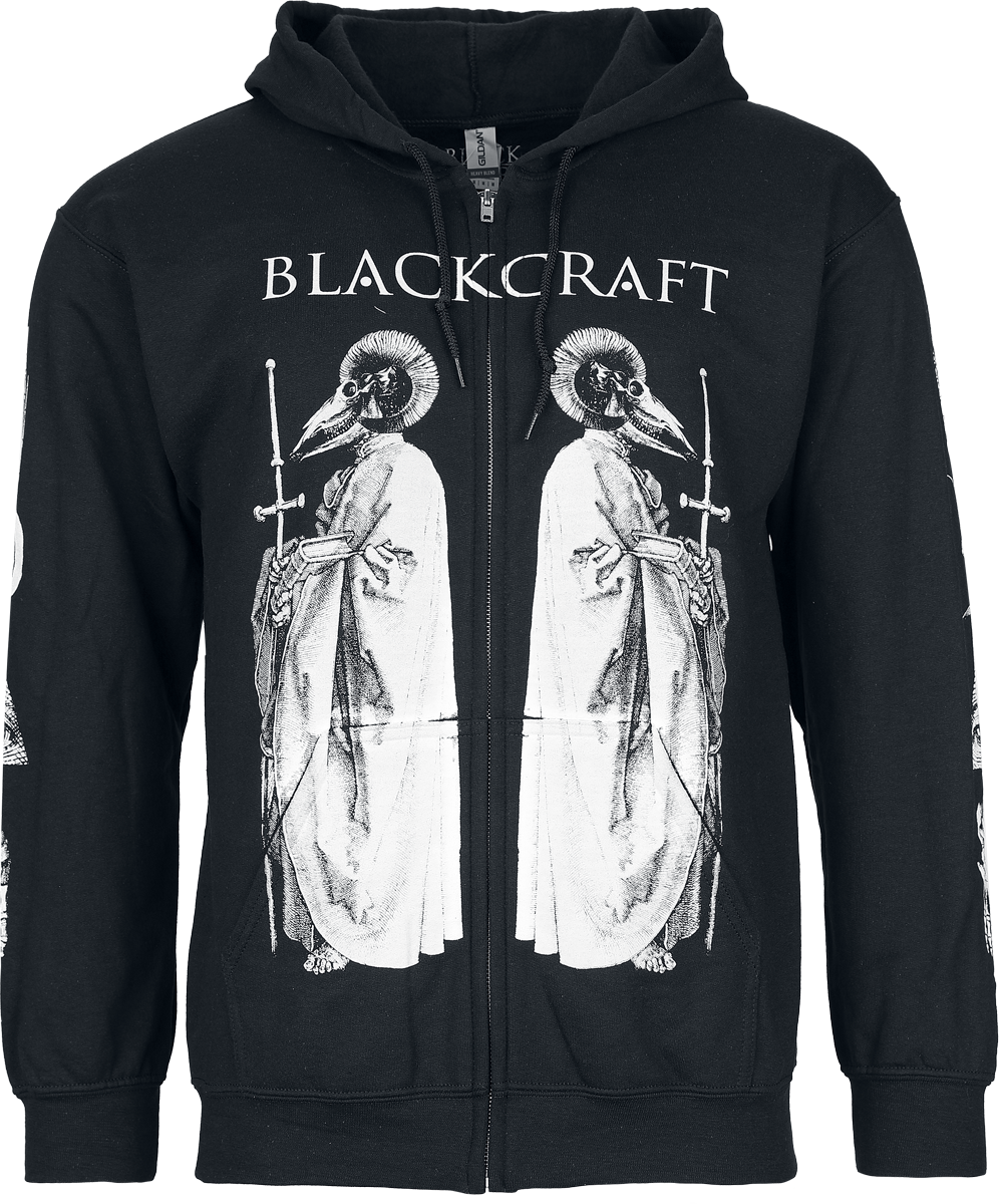 Sweat-shirt zippé à capuche Gothic de Blackcraft Cult - Ram Priest - Veste à Capuche - M à XXL - pour Homme - noir - Blackcraft Cult - View 2