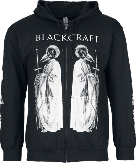 Sweat-shirt zippé à capuche Gothic de Blackcraft Cult - Ram Priest - Veste à Capuche - M à XXL - pour Homme - noir - Blackcraft Cult - View 2