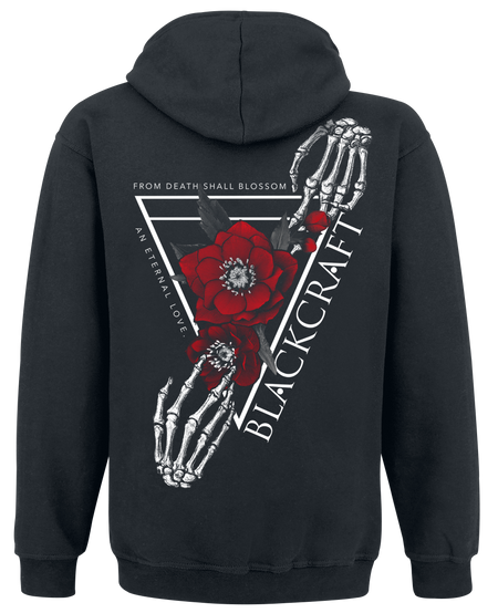 Sweat-shirt zippé à capuche Gothic de Blackcraft Cult - Eternal Love FB Zip Hoodie - L à XL - pour Homme - noir - Blackcraft Cult - View 2