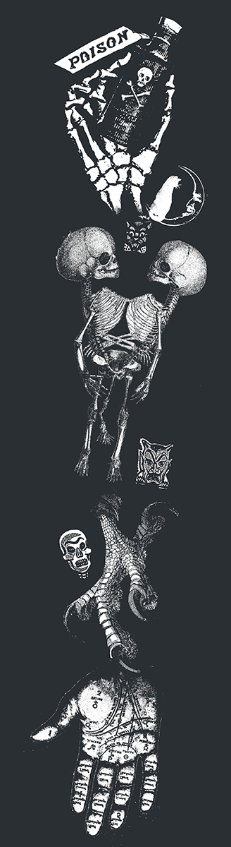 Sweat-shirt zippé à capuche Gothic de Blackcraft Cult - Nightcrawler Zip Hoodie - XL à XXL - pour Homme - noir - Blackcraft Cult - View 2